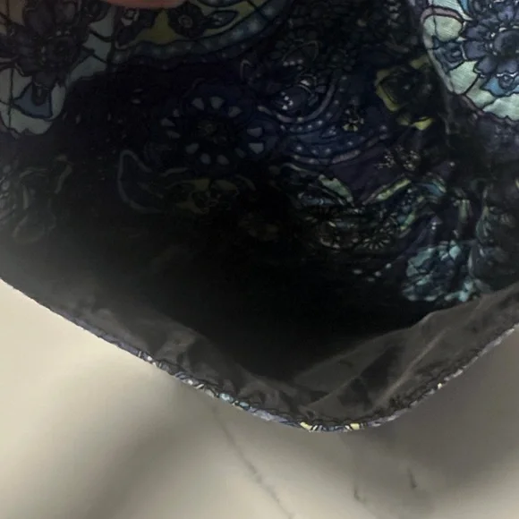 Stone Mountain Accessories Blue and Tan Crossbody Bag - Picture 5 of 6